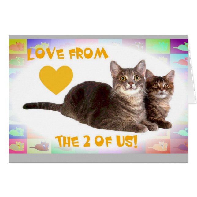 Liefde van de twee van ons! (Voorkant Horizontaal)