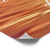 Liefde van God Bijbel vers John 3:16 Poster (Hoek)