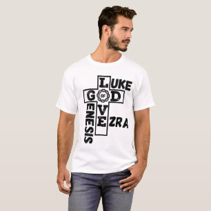 Liefde van God Bijbels kruiswoord Unisex T-shirt