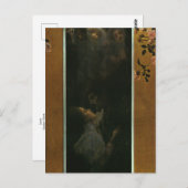 Liefde van Gustav Klimt Briefkaart (Voorkant / Achterkant)