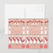 Liefde van het Briefkaart Ermijnen (Voorkant / Achterkant)