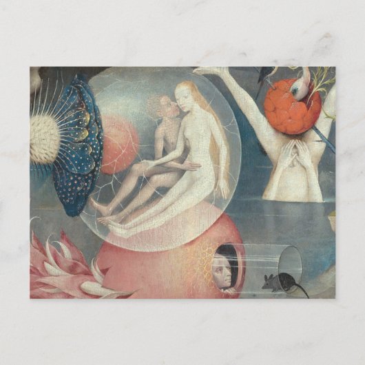 Liefde van Hieronymus Bosch in de hel Briefkaart (Voorkant)