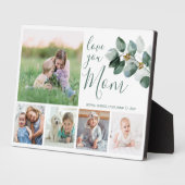 Liefde van je moeder Foto Collage Eucalyptus Fotoplaat (Zijkant)