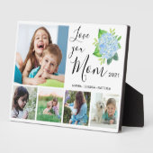 Liefde van je moeder Foto Collage Hydrangea Fotoplaat (Zijkant)