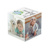 Liefde van je moeder Foto Collage Hydrangea Kubus (Achter hoekig)