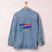 Liefde van je zelf - denim jacket (Hangar)