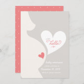 Liefde van mama's triomfantelijke aankondiging (Voorkant / Achterkant)