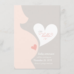 Liefde van mama's triomfantelijke aankondiging