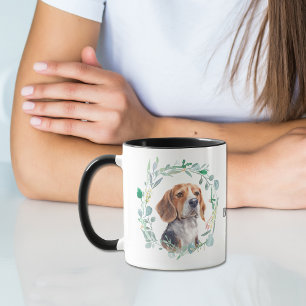 Liefde van mijn Beagle Wreath Coffee Mok