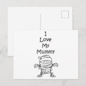 Liefde van mijn mama Joyful Creaties Briefkaart (Voorkant / Achterkant)