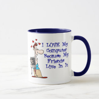 Liefde van mijn mok van Puter-koffie