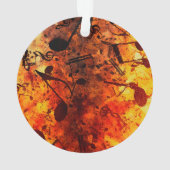 Liefde van muziek - Musical Notes Ceramic Ornament (achterkant)