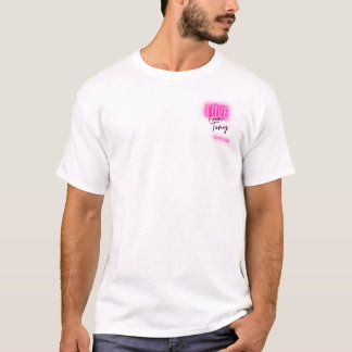 Liefde van Tony (mannelijk) T shirt wit