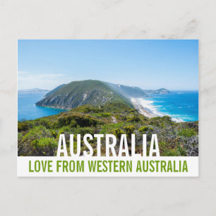 Liefde vanuit Australië Kustlandschap Kliffen Briefkaart
