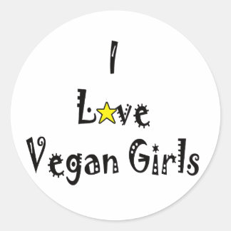 Liefde Vegans Stickers