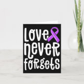 Liefde vergeet nooit herinneringen Probleem Heimer Kaart (Voorkant)