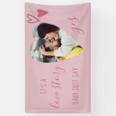 Liefde Verhaal Foto: Ja Vertrouwelijk Voorstel Spandoek (Verticaal)