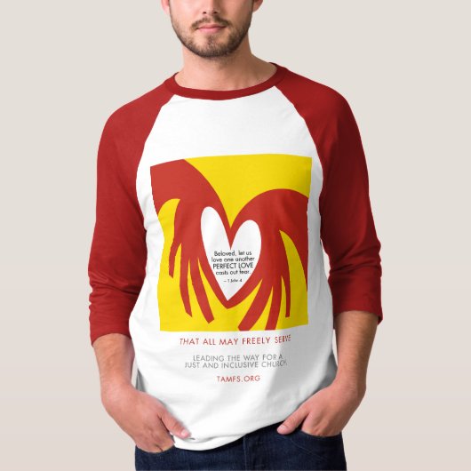 Liefde veroorzaakt angst - T-Shirt (Voorkant)