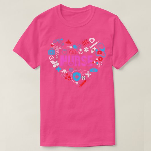 Liefde Verpleegster 3 T-shirt (Design voorkant)