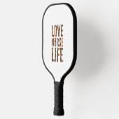 Liefde verpleegster pickleball paddle (Links)