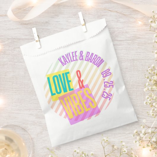 Liefde & Vibes Wedding Branding Bedankzakje (Geknipt)