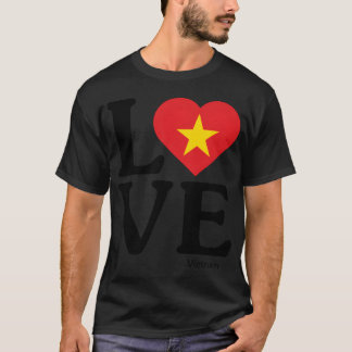 Liefde Vietnam vriend T-shirt