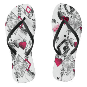Liefde, visnet, patchwork teenslippers
