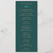 Liefde vliegprogramma's {Peacock} Programma (Achterkant)