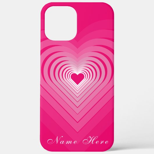 Liefde - voeg Jouw naam/tekst toe - Romantisch Roz Case-Mate iPhone Case (Achterkant)