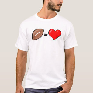 Liefde Voetbal  T-shirt