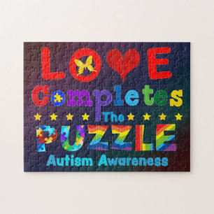 Liefde voltooit de puzzle legpuzzel