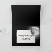 Liefde vonken op zwart kaart (Binnen)