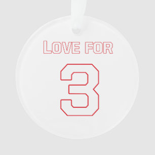 LIEFDE VOOR 3 ORNAMENT