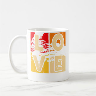 Liefde voor aardewerk koffiemok