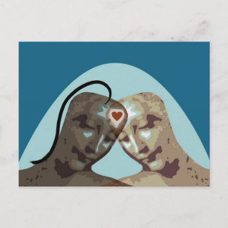 Liefde voor altijd briefkaart