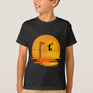 Liefde voor basketbal. Grappig cadeau voor gamers. T-shirt