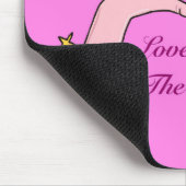 Liefde voor de Girlies Mousepad Muismat (Hoek)