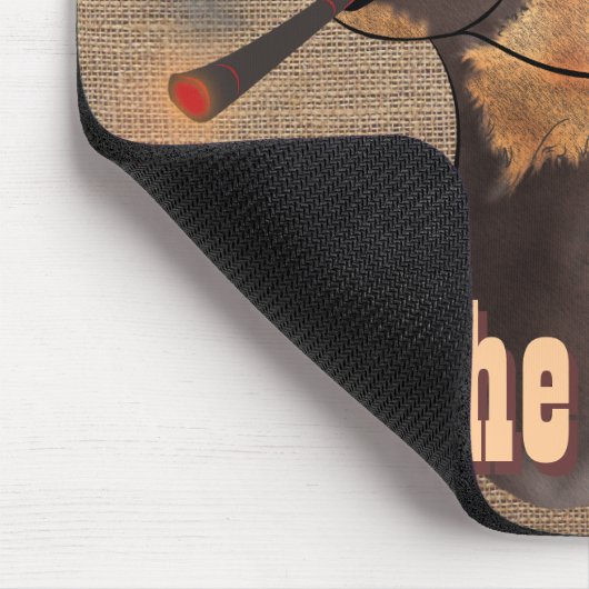 Liefde voor de Llama - Mousepad Muismat (Hoek)