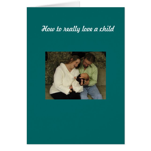 Liefde voor een kind (Voorkant)