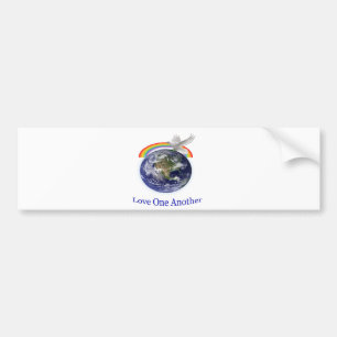 Liefde voor elkaar bumpersticker