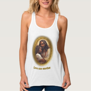Liefde voor elkaar zoals ik van jullie heb gehoude tanktop