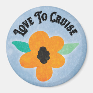 Liefde voor het cruiseschip Cabin Ship Finder Magneet