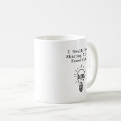 Liefde voor het delen van mijn kennis Wiskundelera Koffiemok (Voorkant rechts)