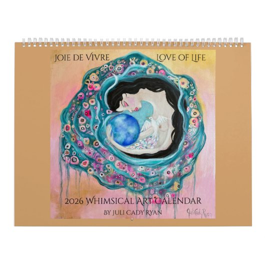 Liefde voor het leven 2026 Whimsical Art Kalender (Hoes)