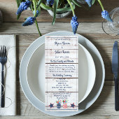 Liefde voor het Vaderland Trouwceremonie op 4 juli Programma