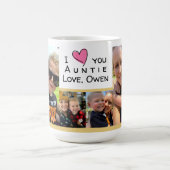 liefde voor je tante ( tia ) koffiemok (Center)