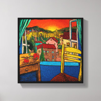 Liefde voor Jeruzalem, Jonathan Kis-Lev Canvas Pri Afdruk