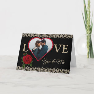 Liefde voor jou en mij Wenskaart Feestdagen Kaart