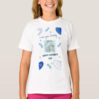 Liefde voor jou Papa Gelukkige Vaderdag T-shirt