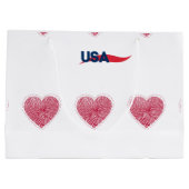 Liefde voor jou USA Gift Zakje (Achterkant)